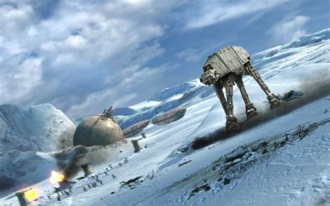 Stunning AT-AT Walker HD Wallpaper from the Star Wars Universe