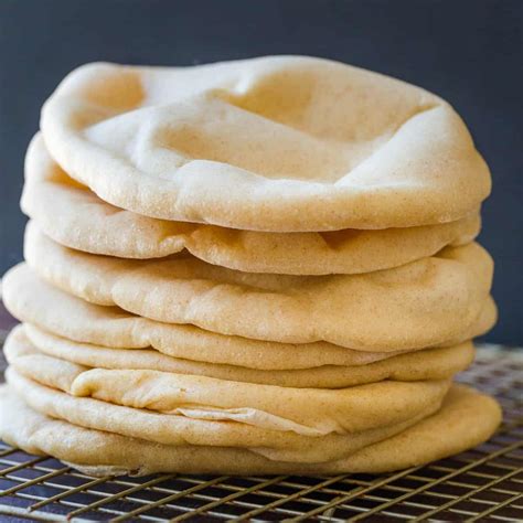 Pita Bread Recipe (Oven or Stovetop) - NatashasKitchen.com