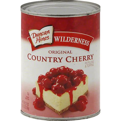 Duncan Hines® Wilderness® Country Cherry Pie Filling & Topping 21 oz ...