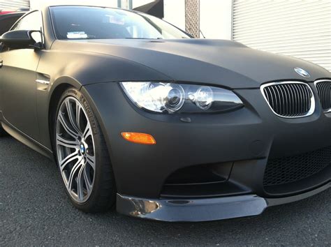 matte black bmw wrap-03 – Custom Vehicle Wraps