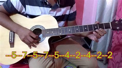 TUM HI HO - GUITAR TABS (Single String) | Easy For Beginners | - YouTube