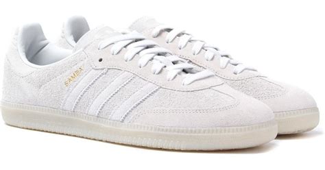 Lyst - adidas Originals Adidas Samba Og Crystal White Trainers in White ...