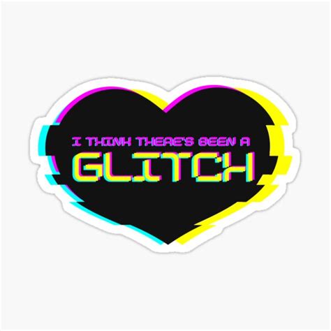 "GLITCH - Taylor Swift" Sticker for Sale by hannahmariej | Redbubble