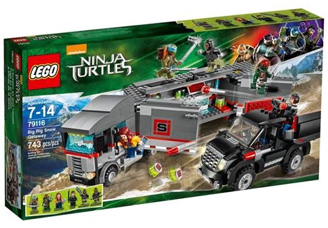 LEGO TMNT Movie Big Rig Snow Getaway 79116 Set Photos Preview! - Bricks ...