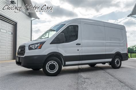 Used 2019 Ford Transit Cargo 250 148 WB Cargo Van! Built in Shelving ...