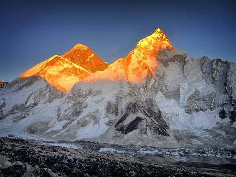 Mount Everest Sunset 4k Wallpaper,HD Artist Wallpapers,4k Wallpapers ...