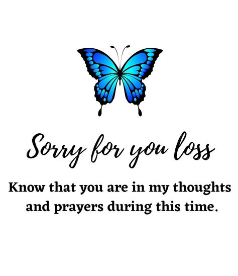 Sorry for Your Loss Card Praying for You Funeral Card - Etsy