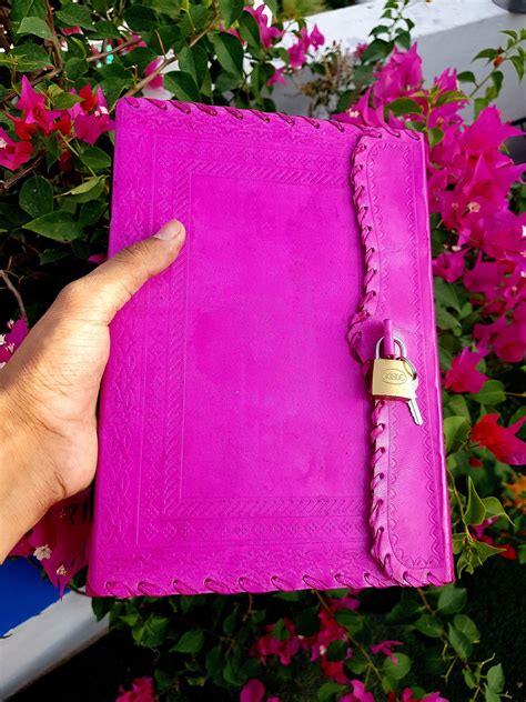 Handmade Leather Journal Handmade Leather Diary Personalised | Etsy