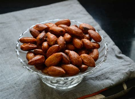 Oven Roasted Almonds Recipe – Vegetarian Paleo Recipes – Gayathri's ...