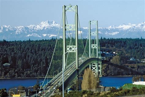 Tacoma Narrows Bridge | Collapse, Disaster, Length, History, & Facts ...