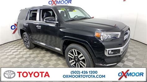 Toyota 4runner Midnight Black Metallic With 4 Miles, For Sale!