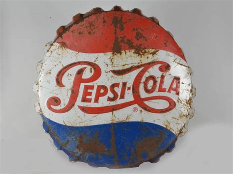 Pepsi Bottle Cap SSTE 66inch for Sale at Auction - Mecum Auctions