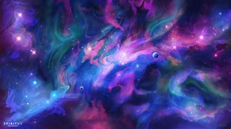 Galaxy Art Wallpapers - Wallpaper Cave