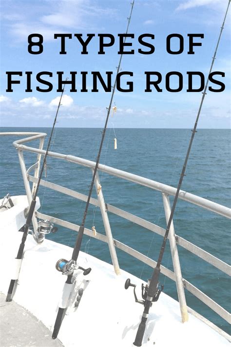 8 Different Types of Fishing Rods