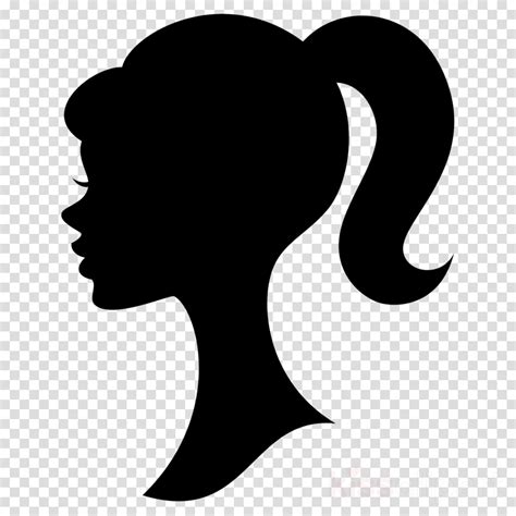 Download Ponytail, Decorative Silhouettes, Hair, Transparent - Barbie ...