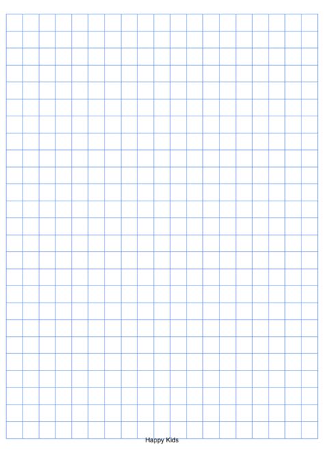 graph paper full page grid 1 centimeter squares 19x23 - graph paper ...