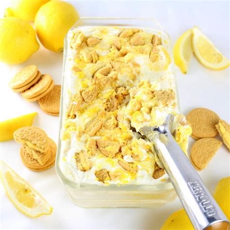 Lemon Oreo Ice Cream | Taste And See