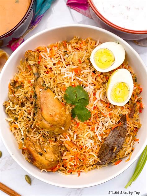 Chicken Dum Biryani - Blissful Bites by Tay