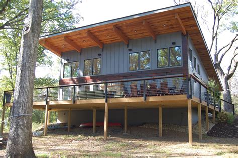 Modern Shed Roof Cabin Plans