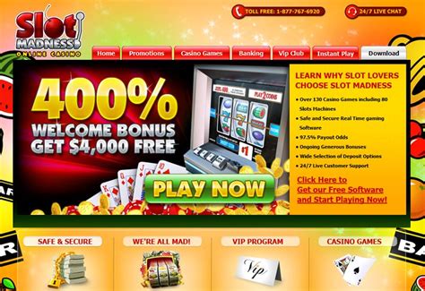 Slot Madness Casino Review | Slot Madness News & Promotions