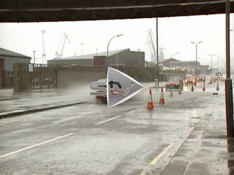 Flooding Across Scotland | STV Footage Sales