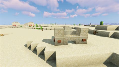 Mini Desert-Temple : r/Minecraft