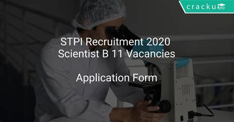 STPI Recruitment 2020 Scientist B 11 Vacancies - Latest Govt Jobs 2021 ...