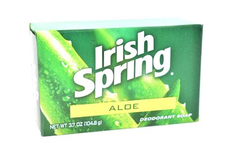 Irish Spring Aloe Bar Soap, 3.7 oz | Irish spring, Bar soap, Aloe