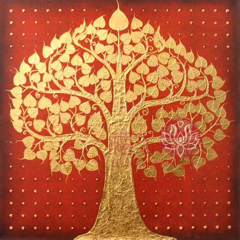 Bodhi tree drawing, Tree painting, Wall art designs