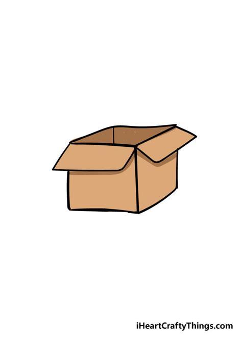 Box Drawing - How To Draw A Box Step By Step