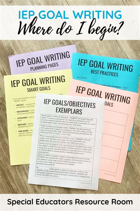 IEP Goal Writing - Positively Learning