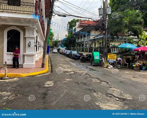 Old Impressive District Called Ermita Editorial Stock Image - Image of ...