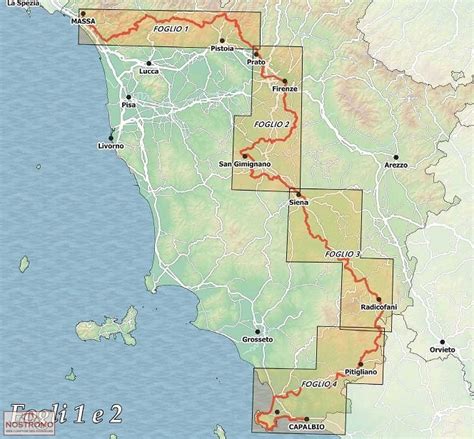 TUSCANY TRAIL | biking map | nostromoweb