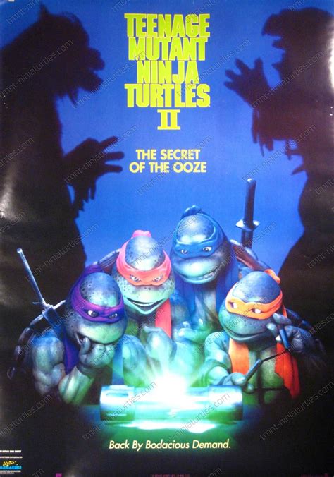 {Posters / Wall Hangings} TMNT II Movie Poster – OneSheet | TMNT: A ...