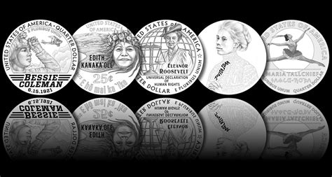 2023 American Women Quarter Images | CoinNews