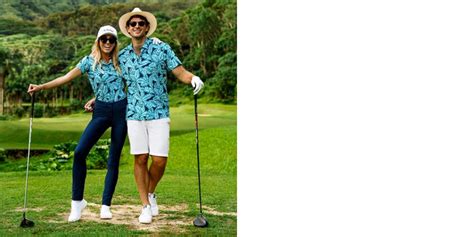 Be THAT couple on the course with these stylish matching golf shirts ...