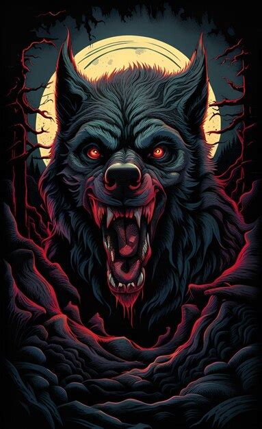 Premium Photo | Werewolf art