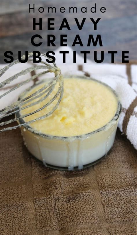 Homemade Heavy Cream Substitute | The Frugal Navy Wife