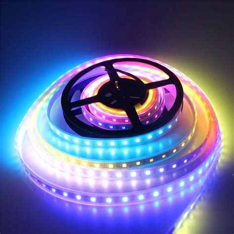 Led Strip Light Waterproof Led Tape Ac 220v Smd 5050 Rgb 60led Flexible ...