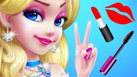 Fun Girl Care Games - Ice Princess Makeover Makeup Spa & Pet Dress Up ...