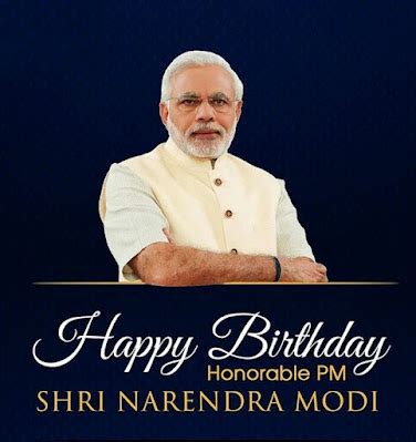 Narendra Modi Birthday Wishes, Quotes & Images