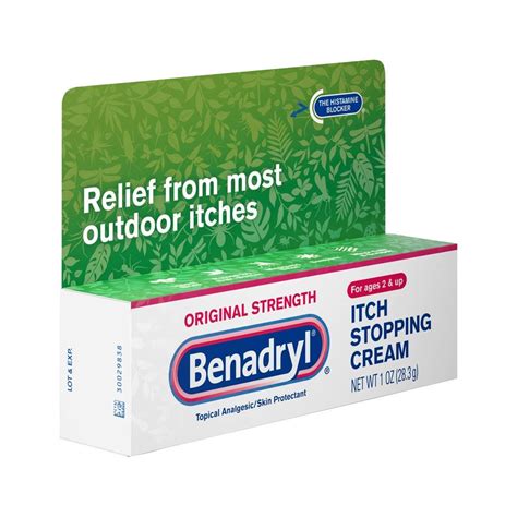 Benadryl Cream 1% 1oz – Bermuda Leading Online Pharmacy