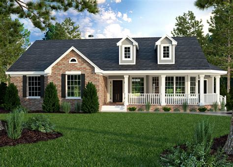 Country Style Ranch Floor Plans - floorplans.click