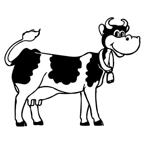 Cow Outline - ClipArt Best