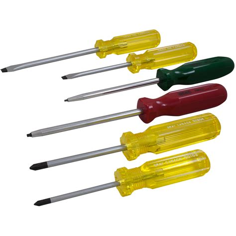 6 Piece Assorted Screwdriver Set – Gray Tools Online Store