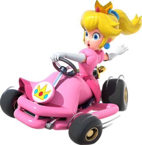 Peach Mario Kart Characters / Mario Kart Wii Peach Wallpaper by ...