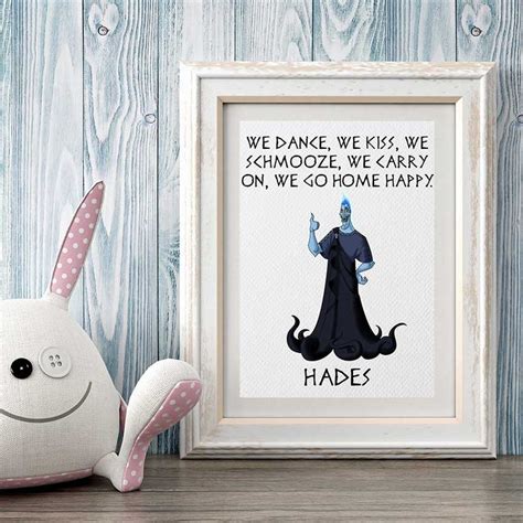 Hades Hercules Print Hercules Disney Printable Hades Quote | Etsy