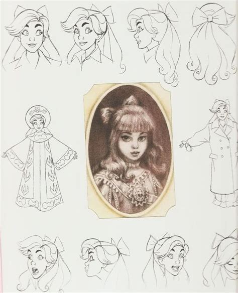 Anastasia | Disney concept art, Disney drawings, Cartoon character design