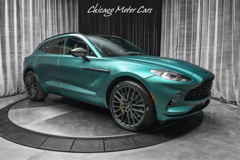 Used 2022 Aston Martin DBX SUV ONLY 306 Miles! Satin Racing Green! TONS ...