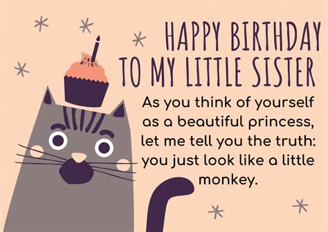 Humorous Sister Birthday Wishes: A Hilarious Celebration of Siblinghood